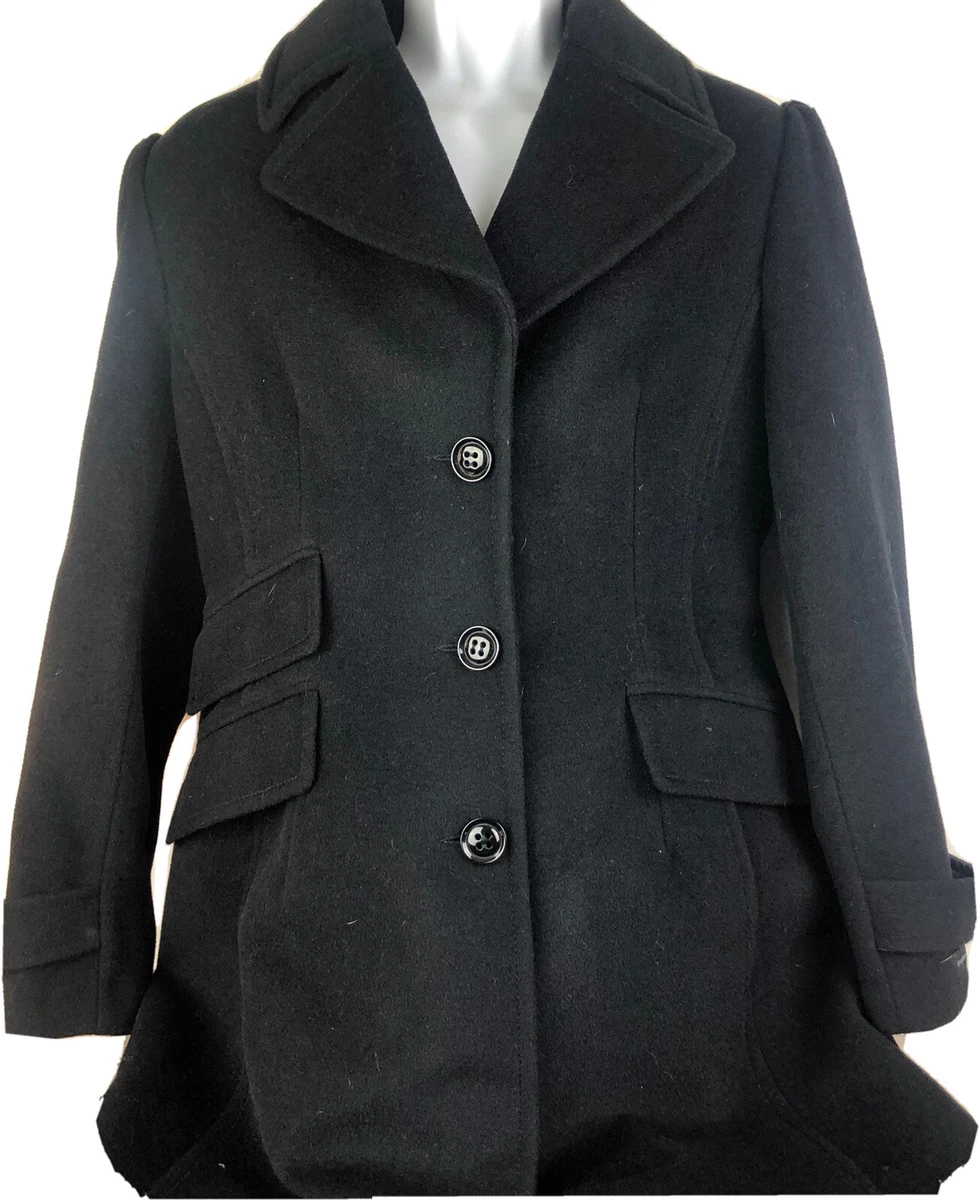 size 20 black coat