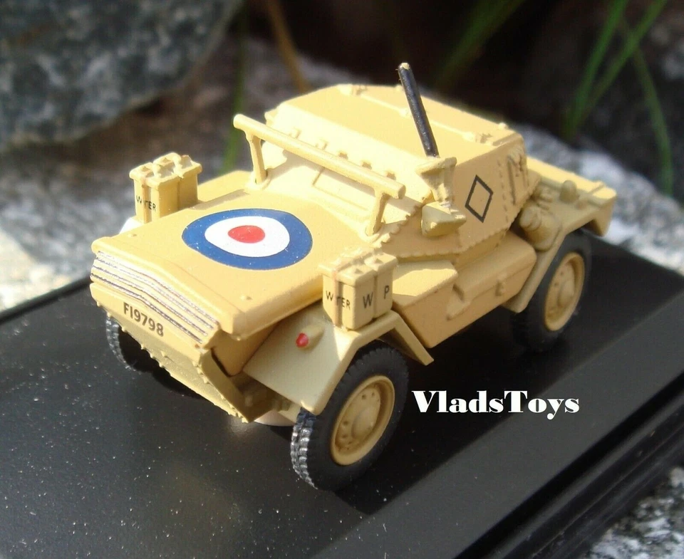 Oxford Militar 1/76 Daimler Dingo Scout Car HQ 2ª Div El Alamein 1942 76DSC003 Foto 3 de 4