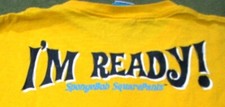 Vintage SpongeBob SquarePants - 2-Sided - I'm Ready T-Shirt - Made in USA - LG