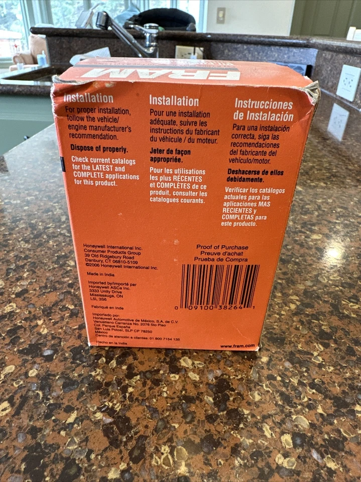 Filtro de aceite Fram nuevo Mercedes 420 Mercedes-Benz 450SL 380SL 560SL CH7329 Foto 2 de 2