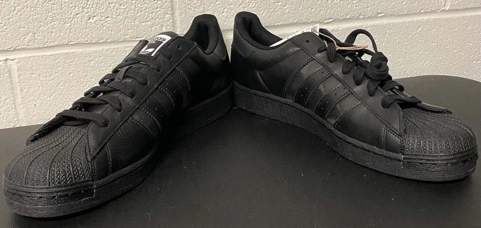 Adidas Superstar Originals Black Transparent Accents Men's Size 13 New W/o Box - Image 2 of 4