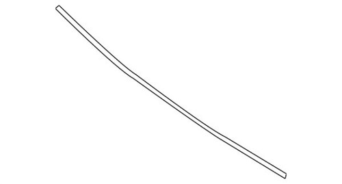 72752-JA00A Nissan Moulding-windshield upper, center 72752JA00A, New ...