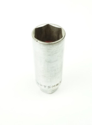 Craftsman =V= 13/16'' 6 Point Deep Chrome Spark Plug Socket 3/8'' Drive