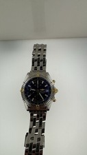 BREITLING Chronomat B13352 Date Black Dial Automatic Men's Watch Two Tone Bezel 5