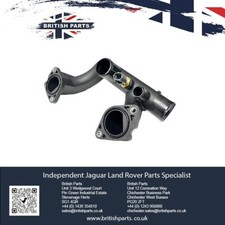 Jaguar X308 J8 3.2 & 4.0 V8 Coolant Outlet Pipe Crossover Pipe Partno AJ85885