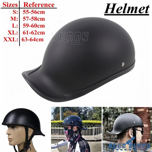 Profile Fiberglass Motorcycle Skull Cap 