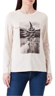 Gerry Weber Sweatshirt vorne bedruckt Größe 12