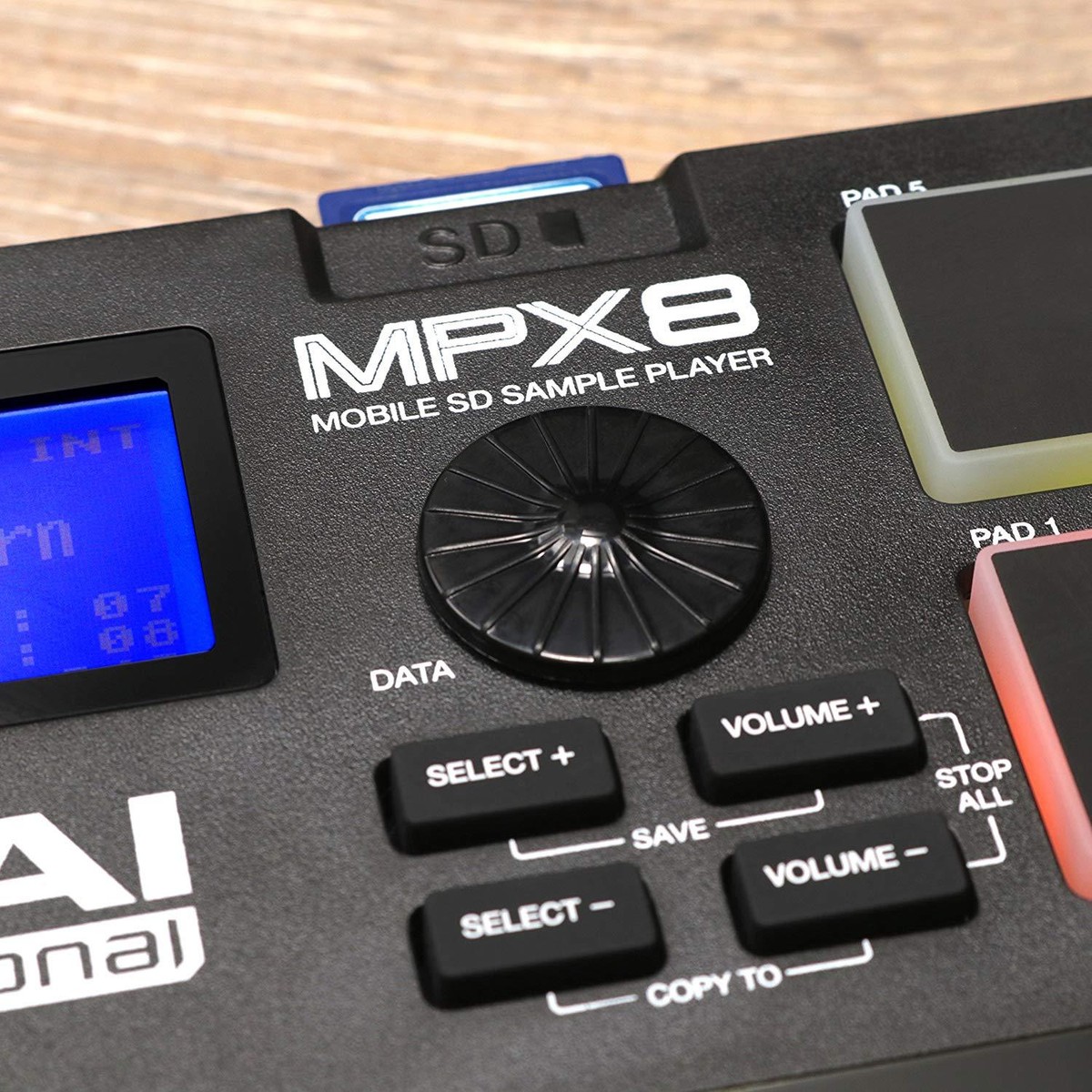 ■ 11月のセール - AKAI MPX8 サンプラー Akai Professional MPX8 8-Pad Sample Player with SD Card Slot w