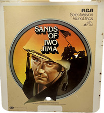 Sands of Iwo Jima CED Videodisc Selectavision 1949 Movie