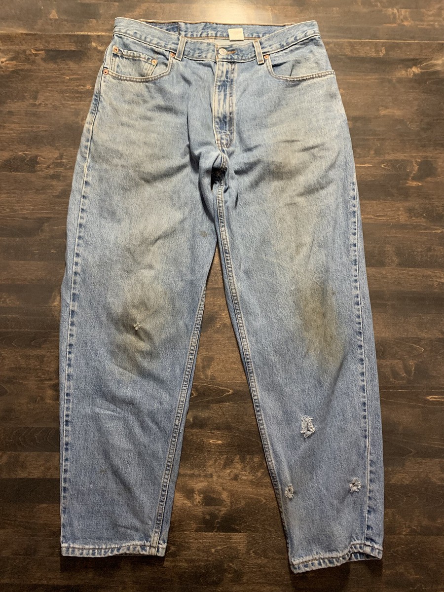 Vintage Levis 560 Regular Comfort Denim Jeans Mens W34 L30 Mid 