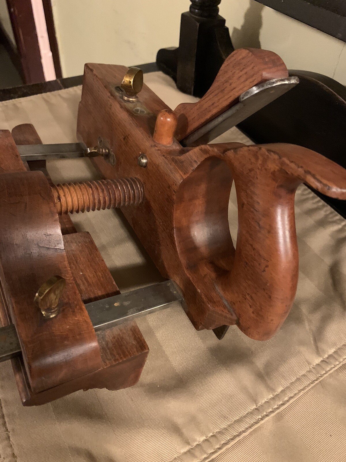 H. Chapin Union Factory No 2381/2 Three Arm Beachwood Plow Plane eBay