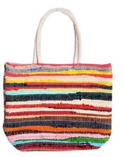 Shopper Beach Gym Tote Bag 100 Cotton Grocery Handbag Purse Big Large Reusable