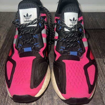Size 5.5 - Adidas ZX 2K Boost Shock Pink Black W for sale online Size 5.5 - Adidas ZX 2K Boost Shock Pink Black W for sale online