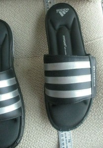 NEW-Mens Adidas Fit-Form Sandals size 15 adjustable flap-Wide | eBay