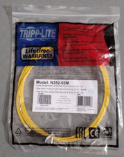 Tripp Lite N352-02M Duplex Singlemode 8.3/125 Fiber Patch Cable 6 Ft ST/ST