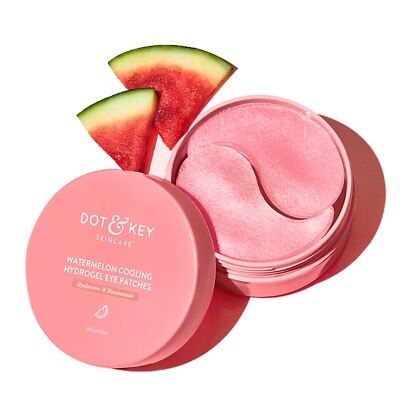 Watermelon Cooling Hydrogel Under Eye Patches for Dark Circles 60 Patches