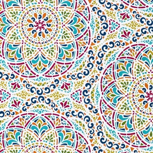 Juego de 2 cojines de mimbre mechonados en forma de U decoración RSH, Zen Fiesta Suzanni - Imagen 2 de 9