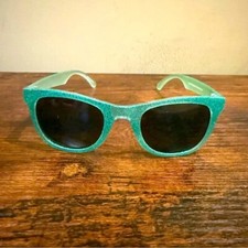 Target Toddler Girls Sunglasses Kids Accessories Aqua Blue Plastic Glitter Frame