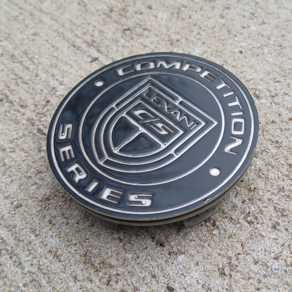 Tapa central de rueda personalizada Lexani CS Competition Series, negro brillante, p/n S1805-19 Foto 2 de 3