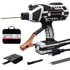 YesRight Handheld ARC Welder 120A, 110V Portable Stick Welder with IGBT Inverter