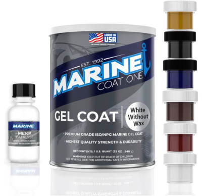 Iso/Npg Gel Coat White with Wax with MEKP Catalyst for Hardening, Gel Coat Re...