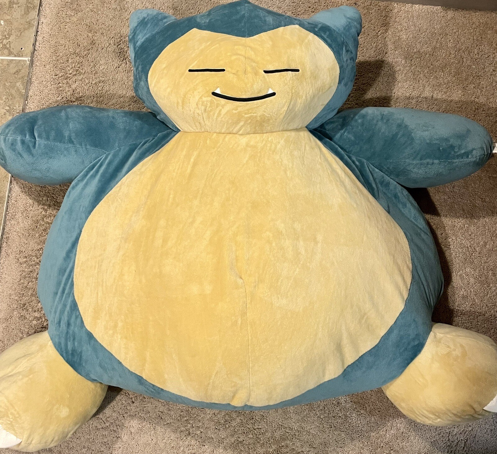Giant Snorlax Bean Bag