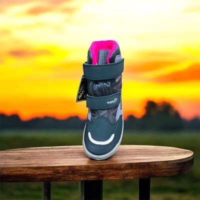 Superfit Mars Weite M 4 Kinder Stiefel in Grau/Lila Herstellernummer : 1-009086-