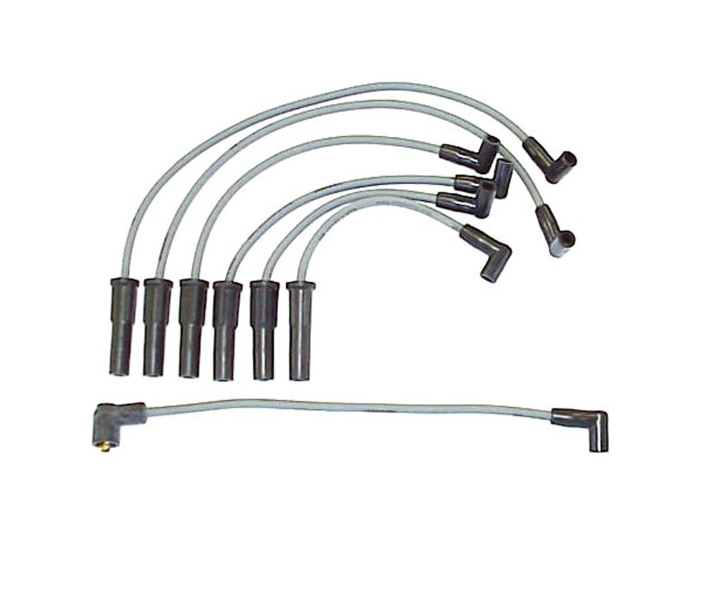 For Ford Fairmont Mercury Zephyr Ignition Spark Plug Wire Set 8mm DENSO 671-6071