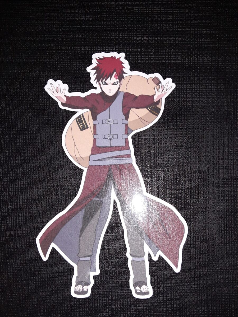 Gaara Symbol Naruto Vinyl Decal 6 in Waterproof Perfect for cars