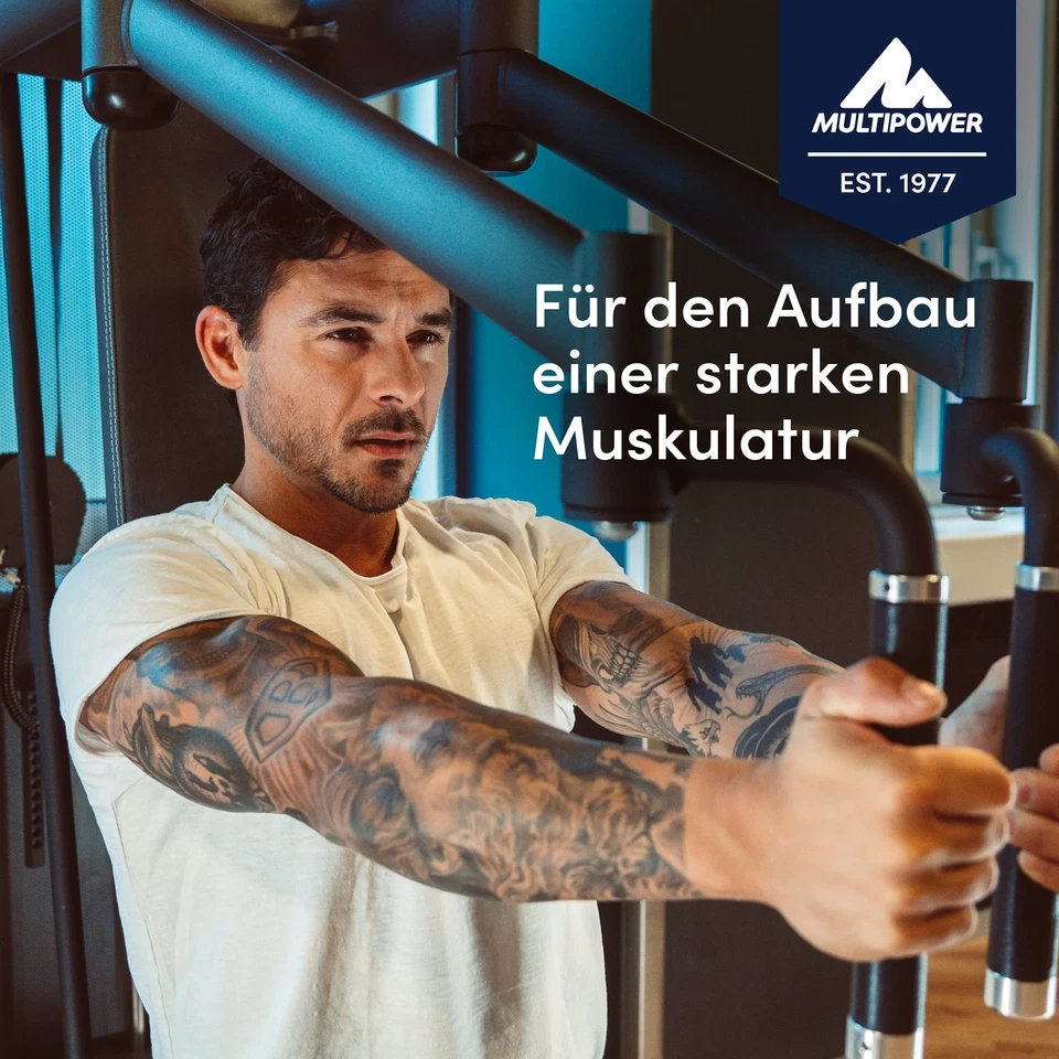 53% Protein Boost – 20 x 45 g Protein Riegel Cookies & Cream mit 53% hochwert... - Bild 4 von 4