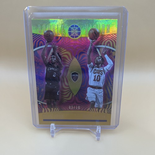 2020 Panini Illusions Basketball Gold Collin Sexton / Darius Garland #14
