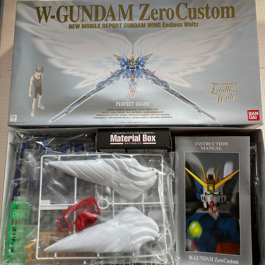 BANDAI - ガンプラ　W- GUNDAM Zero Custom 1/60 2個セット　美品 $_3.JPG