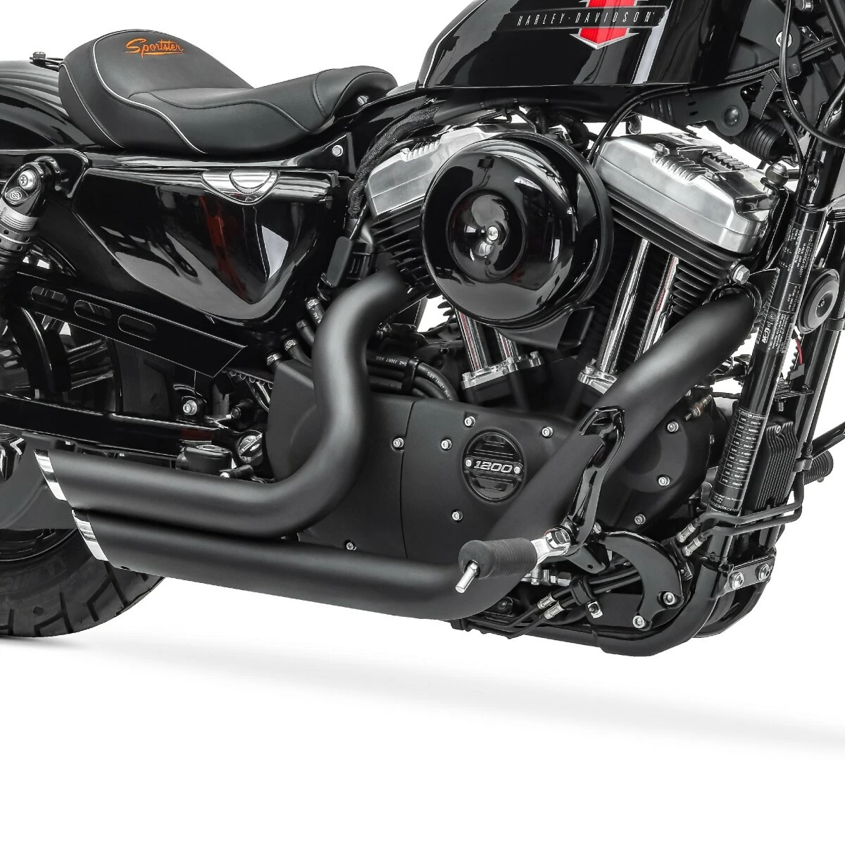 Harley davidson 883 sportster exhaust pipes deals