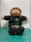 Cabbagepatch Kids Blonde Hair Doll 1982 Camouflage Work Outfit