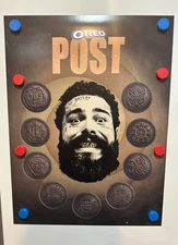NEW Post Malone x Oreo Taste Twist Poster Limited Edition Rare 18" x 24"