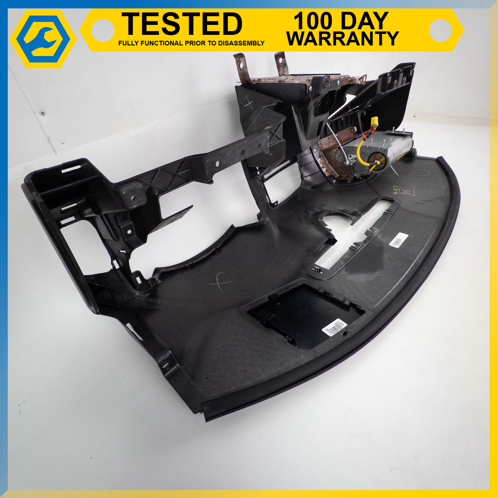 05-13 CHEVROLET CORVETTE C6 DASH DASHBOARD INSTRUMENT PANEL ASSEMBLY BLACK OEM