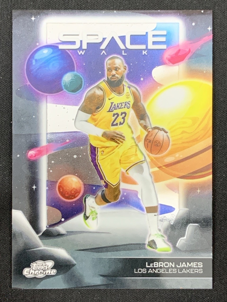 LeBron James 2025-26 Topps Cosmic Chrome Space Walk #SW-1 a