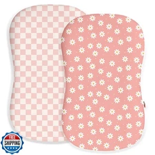 Woodiville Baby Lounger Cover for Boys Girls, Soft Breathable Jersey Baby Lou