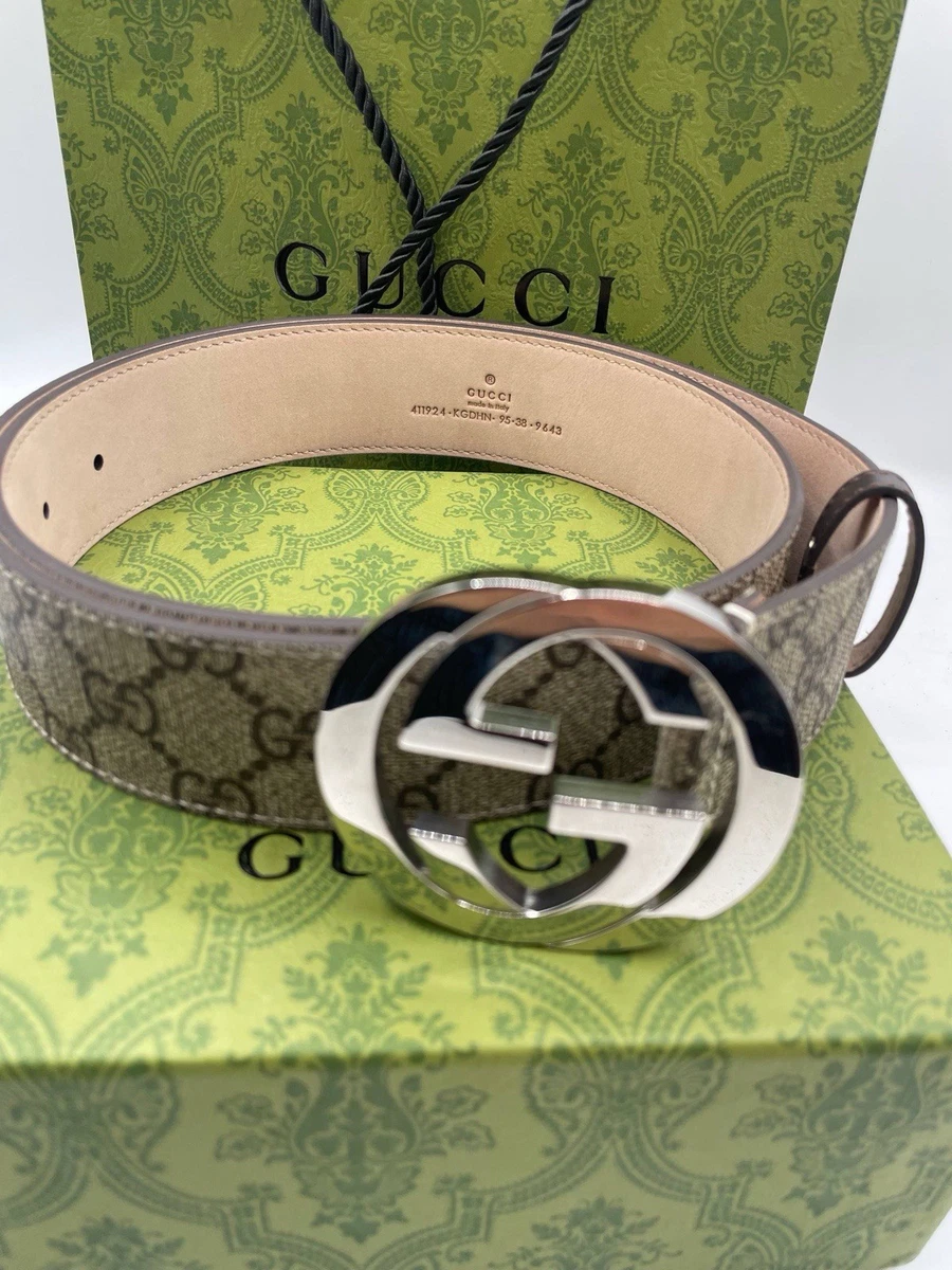 Gucci Interlocking Belt In Men's Belts for sale | eBay