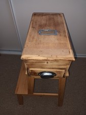 Vintage wooden cash register/TILL  with working bell ring.