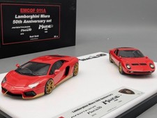 Eidolon Make Up 1:43 Lamborghini Miura 50th Annivers. Set Red Gold Ltd 30/50 OVP
