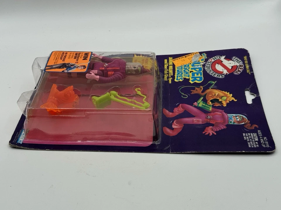 De colección 1986 The Real Ghostbusters - Janine Melnitz "Super Fright Features" Sin usar, en caja Foto 4 de 4