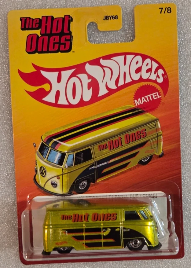Hot Wheels Volkswagon Funny Bus #7 限定版 Hot Wheels - Volkswage ID Buzz - HW Vans 2/5 - HTB94 - Short Card