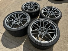 20 21 Chevy Corvette Z06 C8 Oem Wheels Rims 95580 95581 Tires Michelin