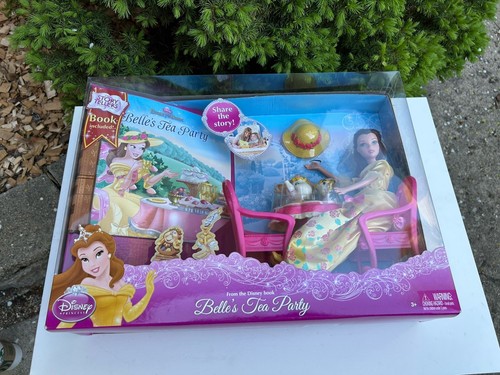 Disney Story Tellers Collection - Beauty And The Beast - Belle’s Tea Party - New - Picture 2 of 16