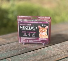 NEXTSTAR for Cats 3.5lbs Flea Tick Topical Treatment - 3 Month Supply