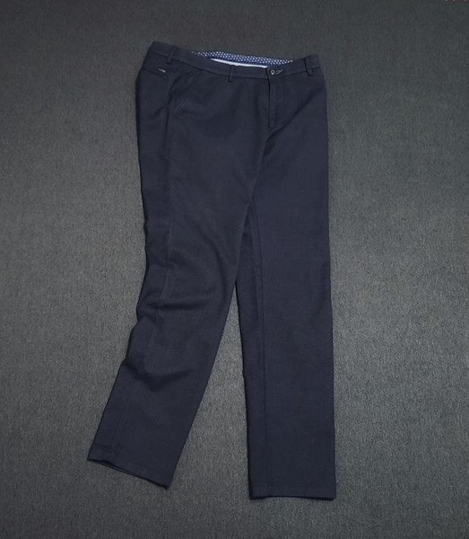 Men Bugatti Trousers Grey Viscose 31 / M / 44