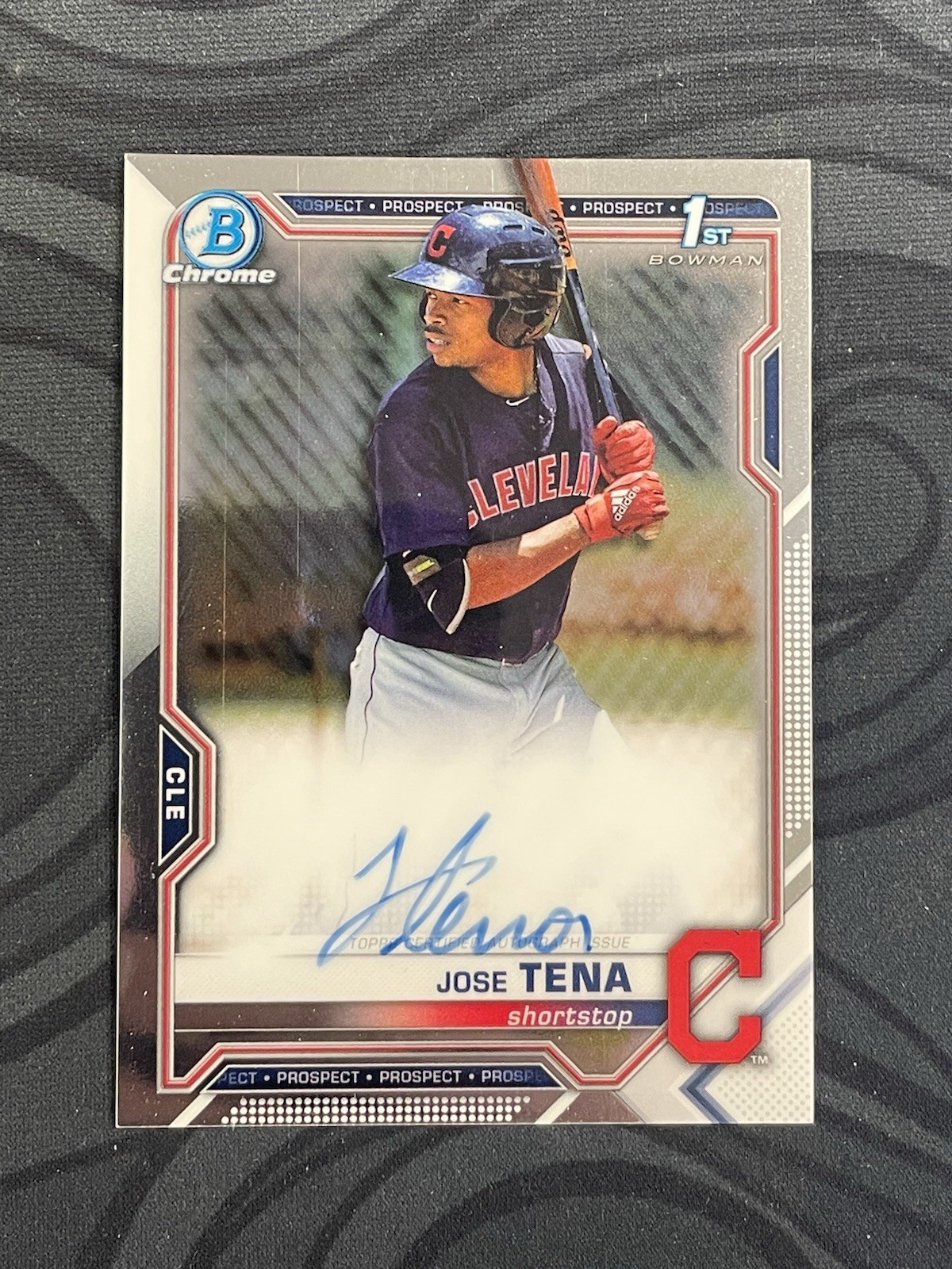 2021 Bowman - Chrome Prospects Autographs Jose Tena #CPA-JT (AU, RC)