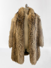 Women New Vintage Real Fox Fur Coat Thick Voluminous Luxury Winter Wear Coat