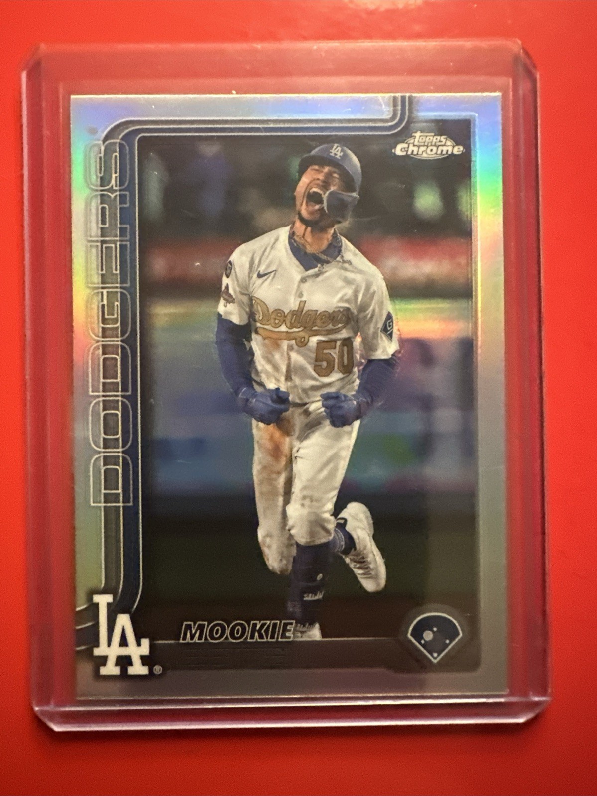 2025 Topps Chrome - Image Variation Mookie Betts #50